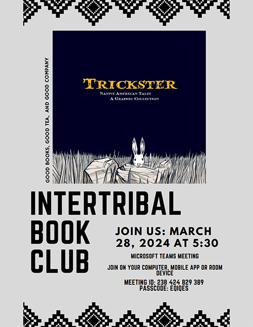 Intertribal Book Club flyer