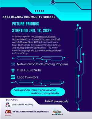 Click to view Future Fridays information flyer
