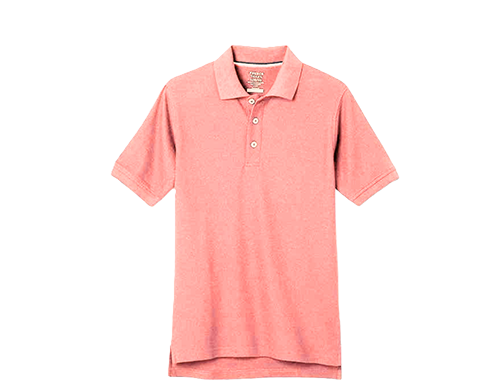 Pink school uniform shirt