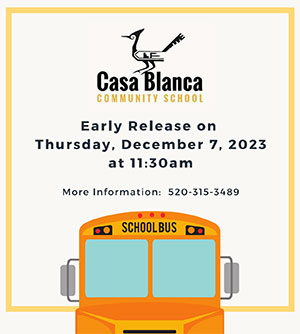 Early Release flyer