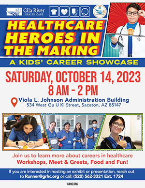 GRHC Healthcare Heroes in the Making Flyer