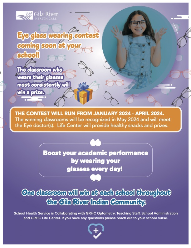 Optometry Contest flyer